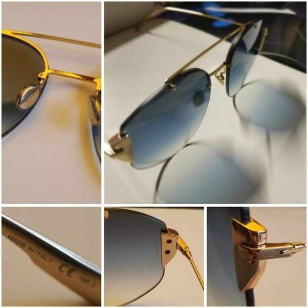 DIOR STONGER AVIATOR SUNGLASSES - Picture 15 of 16